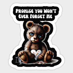 Never Forget Me Sticker